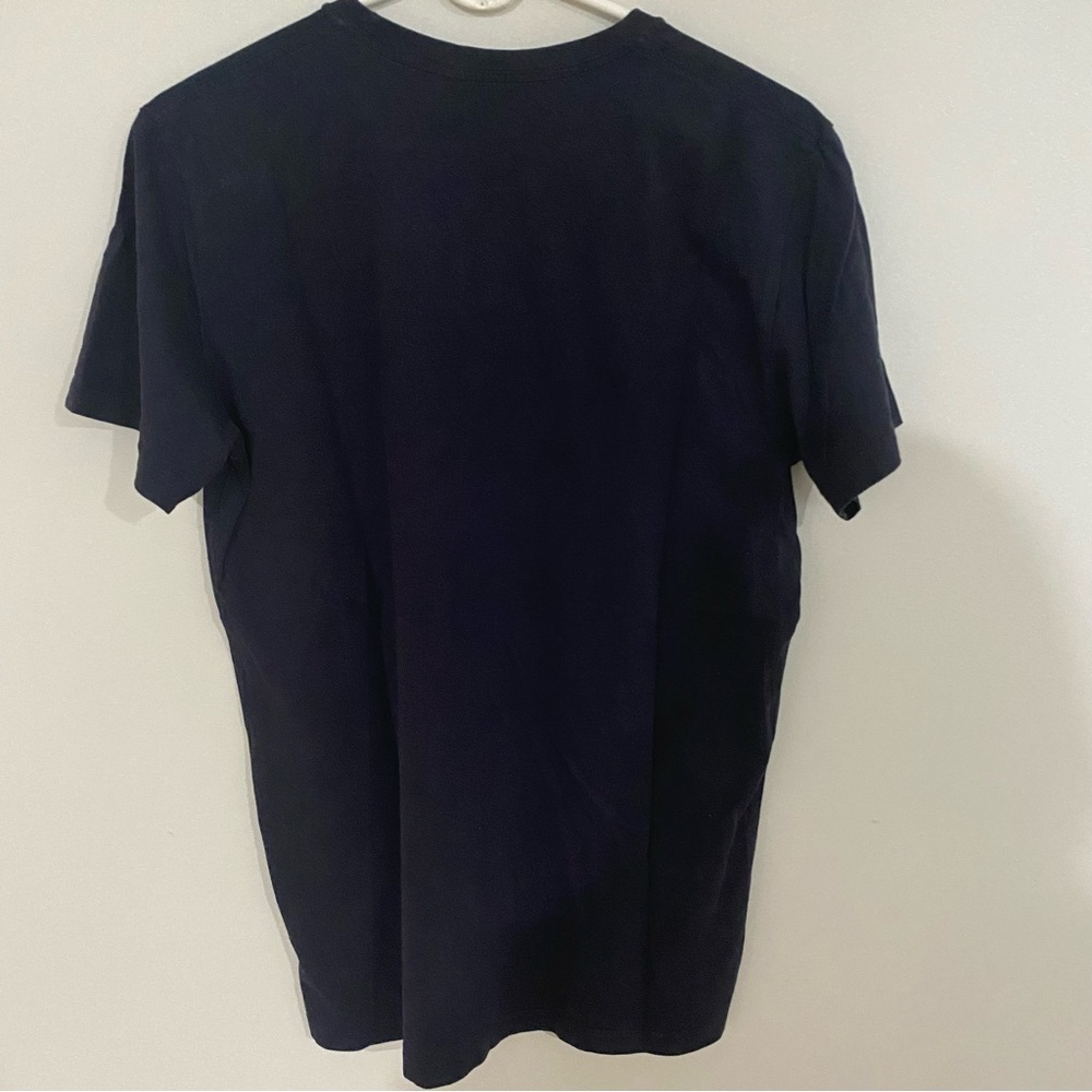 Salomon Logo T/shirt Navy M - Picture 2 of 5